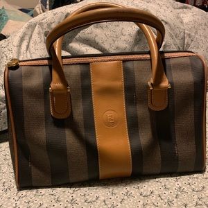 Vintage Fendi Boston Style Bag